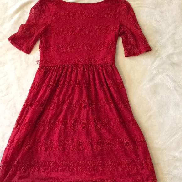Red dress, size Medium, never worn - Picture 2 of 3